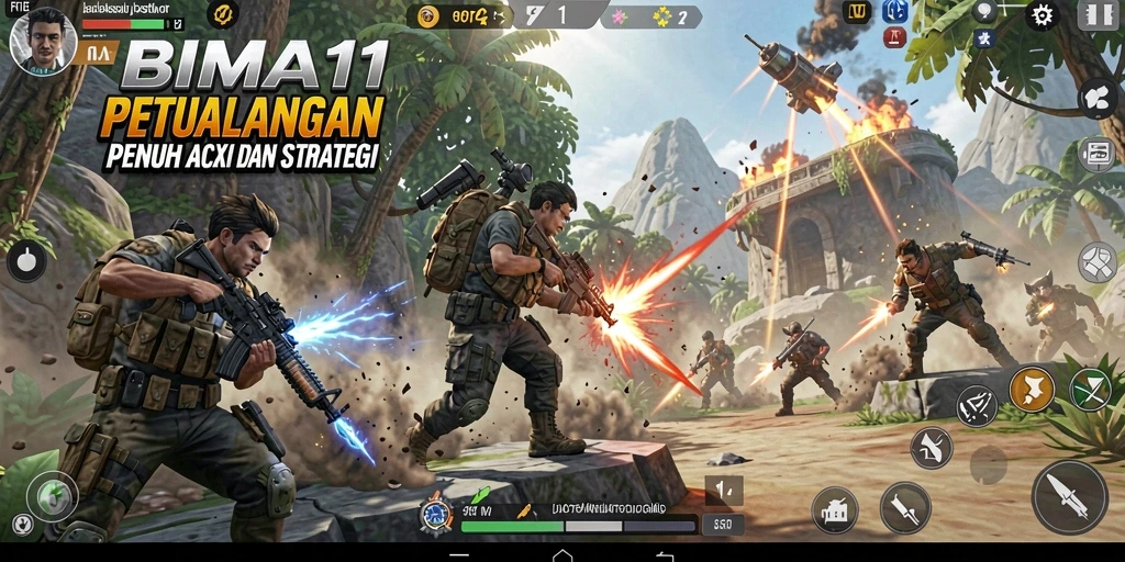 Pengalaman gameplay Action yang mendebarkan dan penuh tantangan.