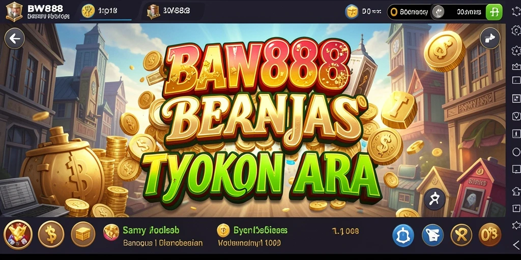 Tampilan gameplay BW888 dengan berbagai pilihan bisnis yang menarik.