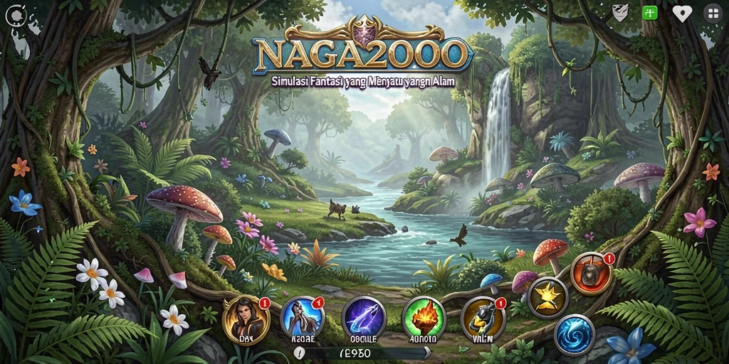 Screenshot menunjukkan gameplay NAGA2000 yang menawan dan penuh petualangan.